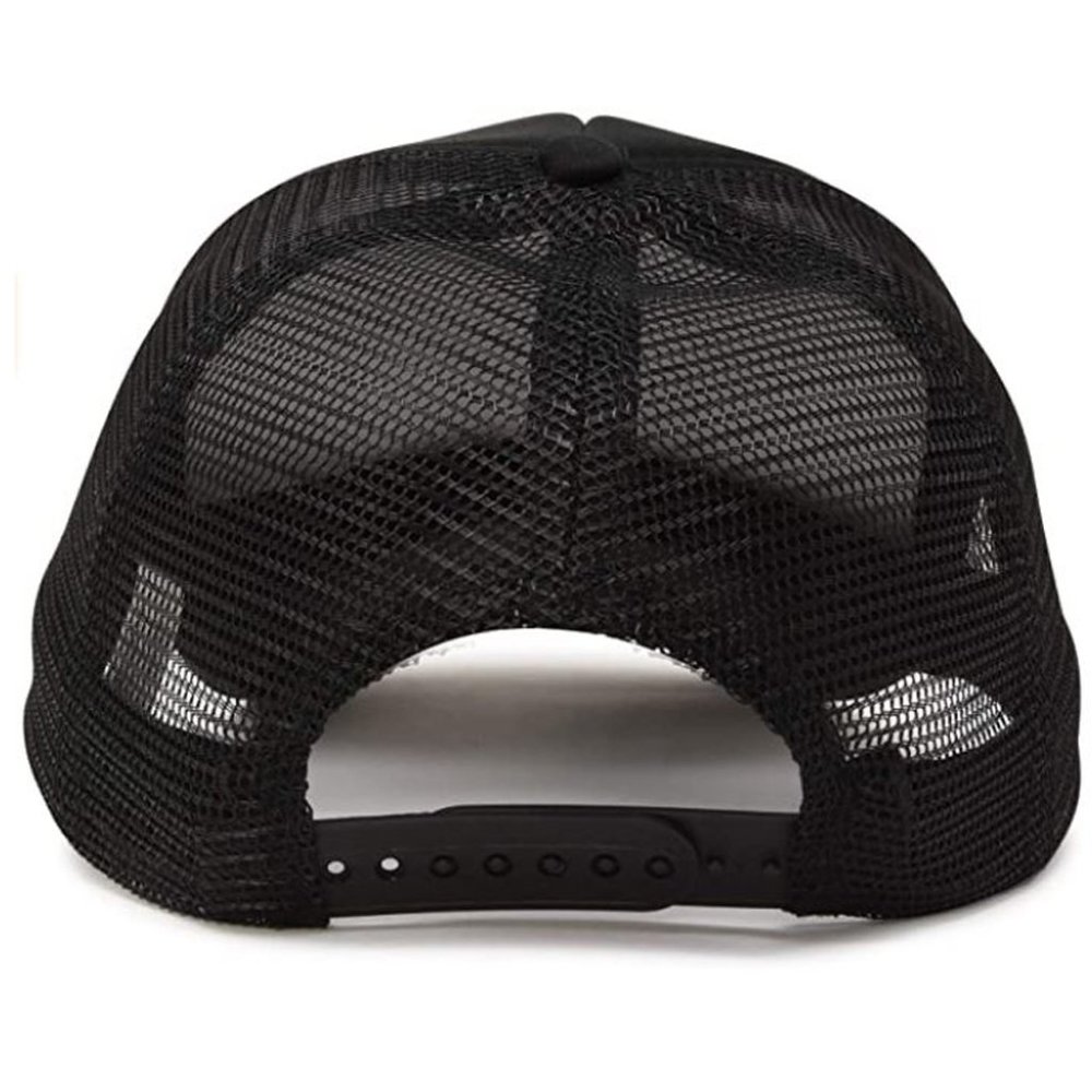 NEW HYDRA Logo Foam Trucker Mesh Snapback Hat BLACK - Picture 2 of 3